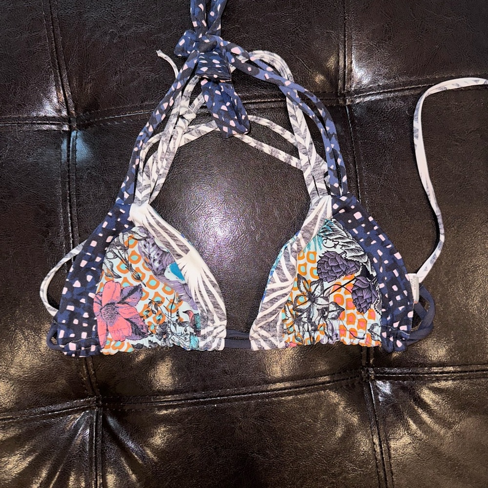 Maaji reversible Patterned Bikini Top
